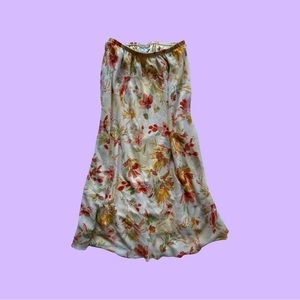 Vintage floral skirt
